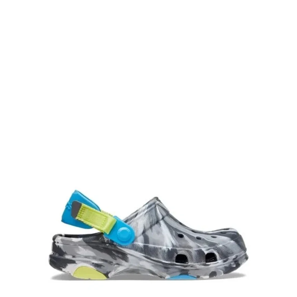 Crocs Classic All-Terrain 207867-0DA Clogs Toddler 4 Gray Casual Shoes JOBB707